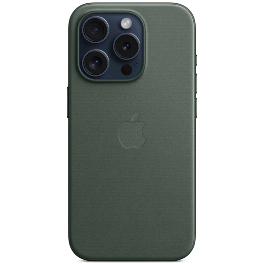 Чехол Apple FineWoven with MagSafe для iPhone 15 Pro Max Evergreen фото 6