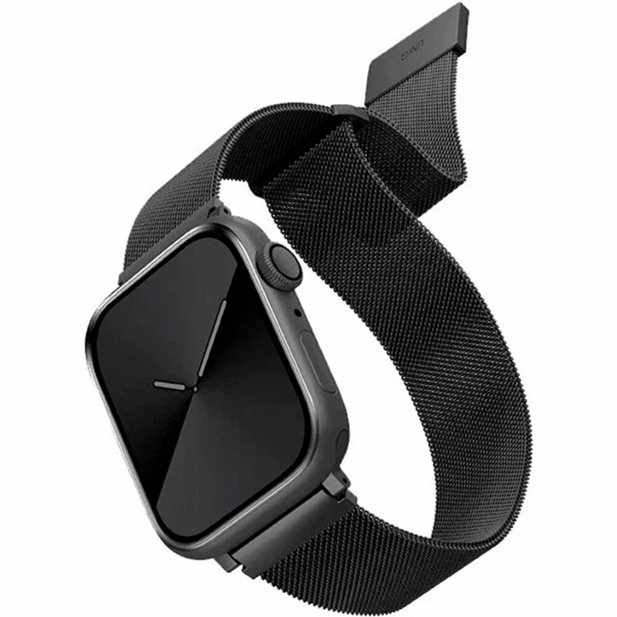 Ремешок Uniq Dante Strap Mesh Steel для Apple Watch 38/40/41 Graphite фото 1