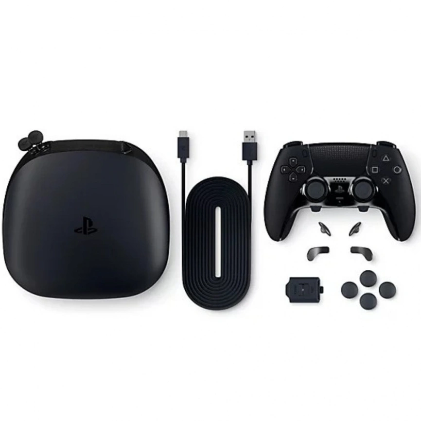 Джойстик беспроводной Sony DualSense Edge для PS5 (CFI-ZCP1) Midnight Black фото 5
