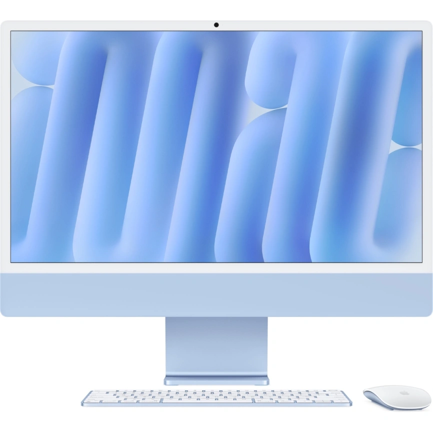 Моноблок Apple iMac (2024) 24 Retina 4.5K M4 10C CPU, 10C GPU/24GB/512Tb (Z1EP001G2) Blue фото 1