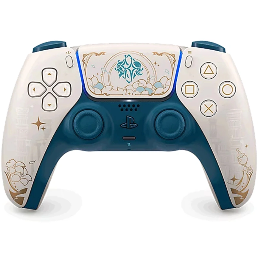 Джойстик беспроводной Sony DualSense для PS5 Genshin Impact Limited Edition фото 1