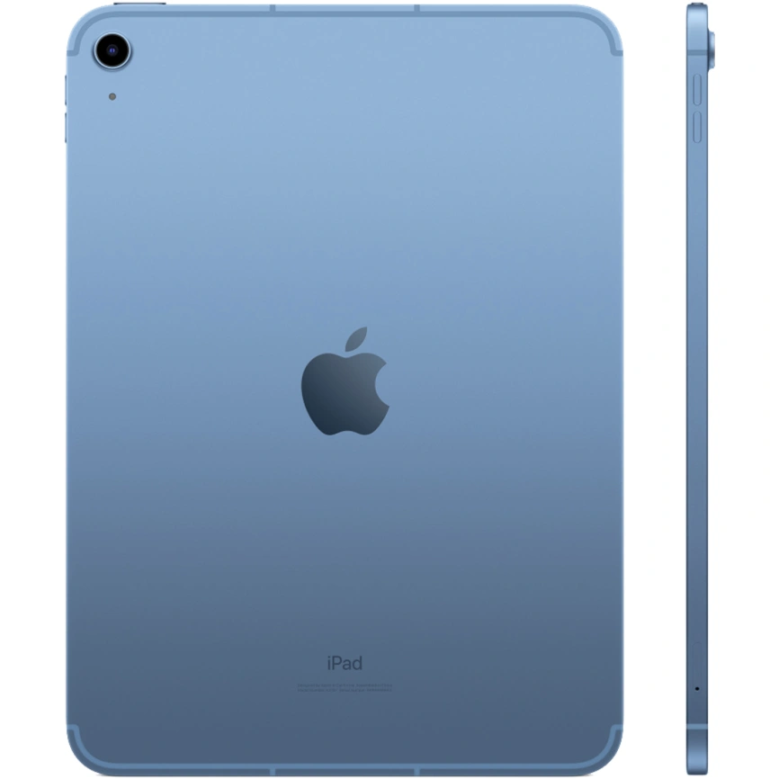 Планшет Apple iPad 10.9 (2022) Wi-Fi + Cellular 64Gb Blue (MQ6K3) фото 3