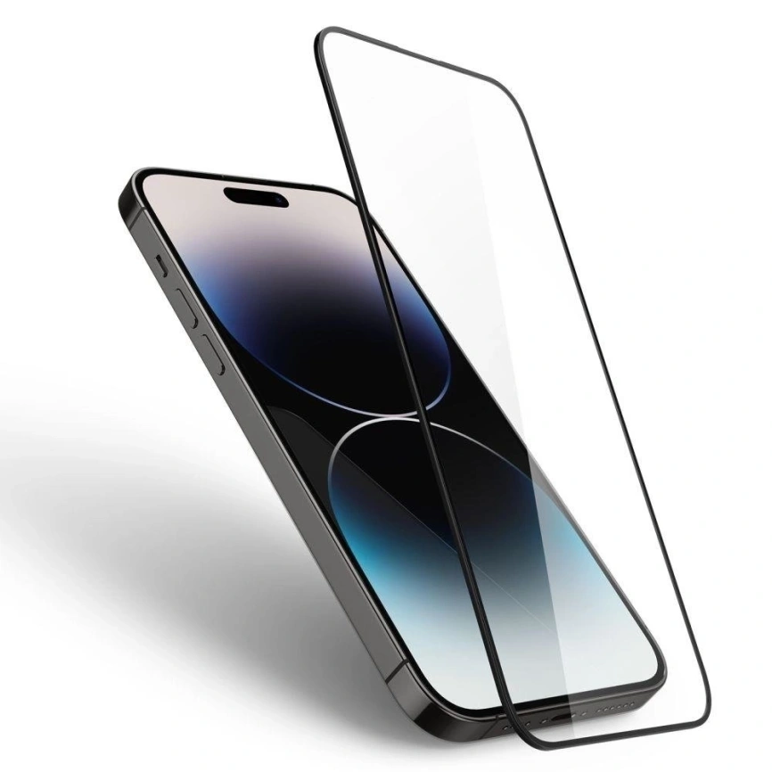 Защитное стекло Spigen iPhone 14 Pro Glass.tR Slim HD (AGL05221) фото 4