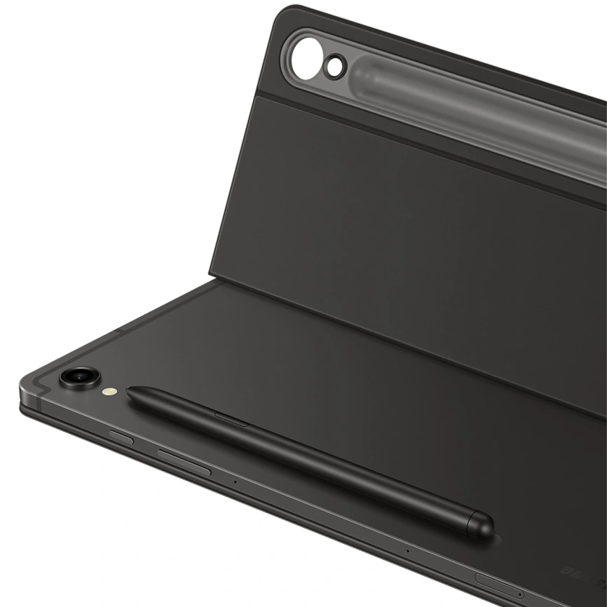 Чехол-клавиатура Samsung Book Cover Keyboard Slim для Galaxy Tab S9/S9 FE Black (EF-DX710) фото 2