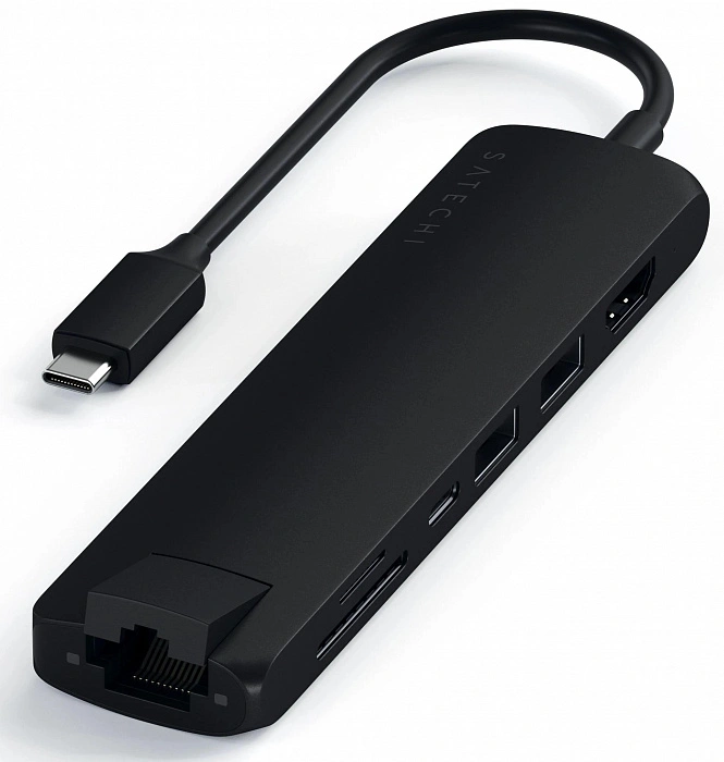 Хаб Satechi USB-C 7 в 1 (ST-UCSMA3K) Black фото 1