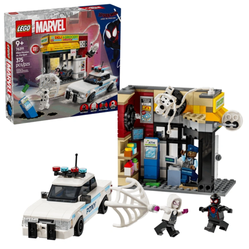 Конструктор LEGO Super Heroes Marvel Miles Morales vs. The Spot 76311 фото 1