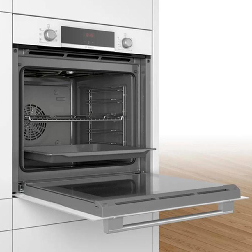 Электрический духовой шкаф Bosch Serie 4 HBA534BW0 White фото 4