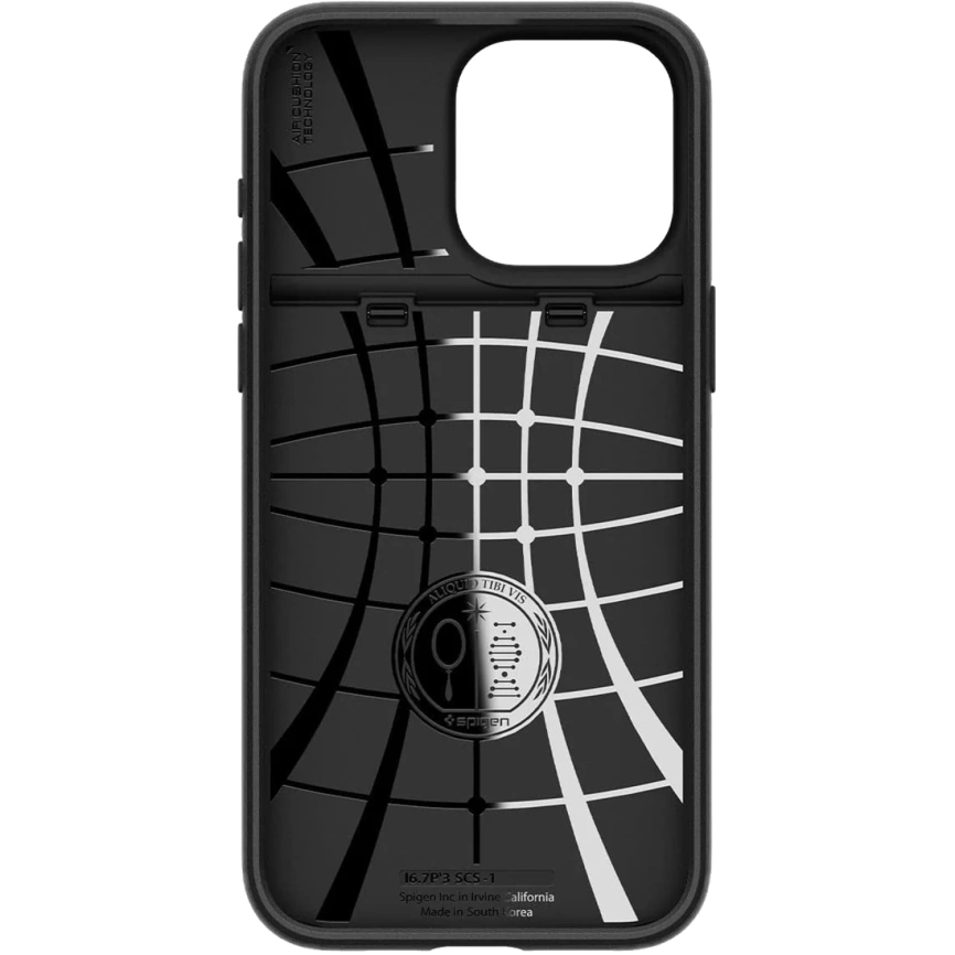 Чехол Spigen Slim Armor CS для iPhone 15 Pro Max (ACS06589) Black фото 7