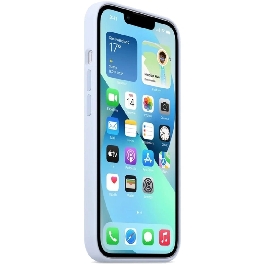 Накладка силиконовая MItrifON для iPhone 13 Pro Max (20525) Blue фото 2