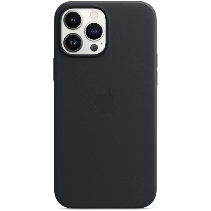 Кожаный чехол Apple MagSafe для iPhone 13 Pro Max Тёмная ночь фото 4