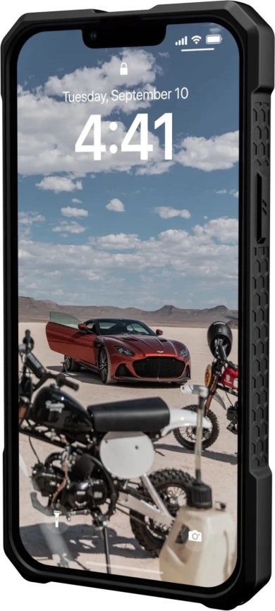 Чехол UAG Monarch Pro For MagSafe для iPhone 14 Plus Silver фото 7