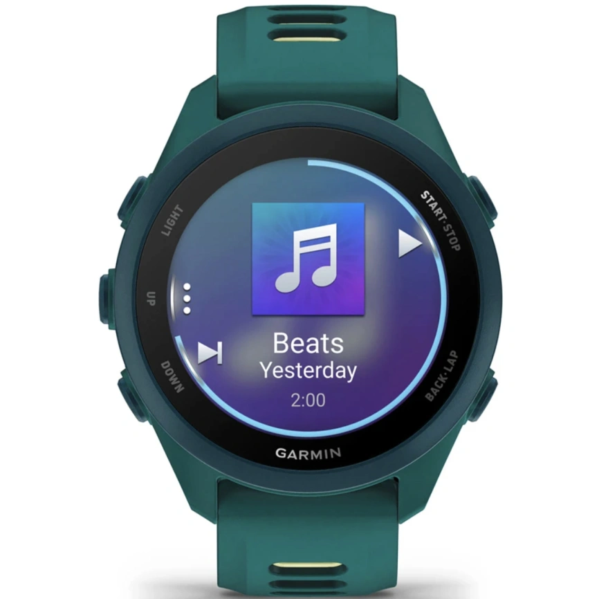 Смарт-часы Garmin Forerunner 170 Music (010-03920-12) Teal Green/Citron фото 7