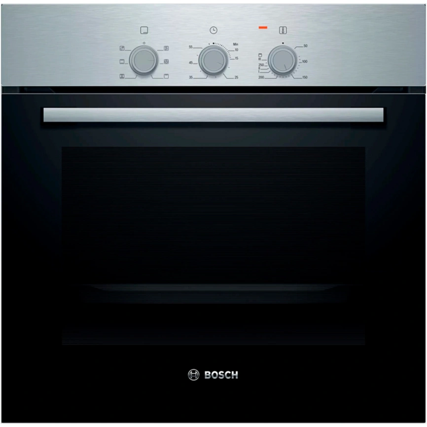 Электрический духовой шкаф Bosch Serie 2 HBF011BR0Q Silver фото 1