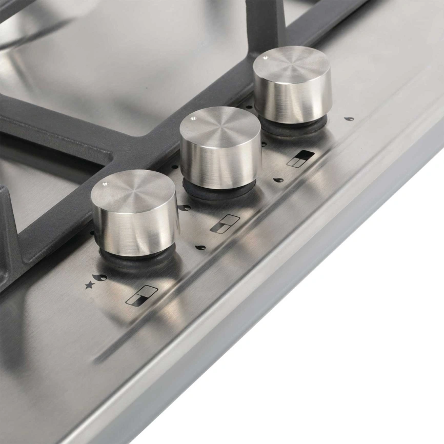 Газовая варочная панель Korting HG 465 CTX Gray фото 3