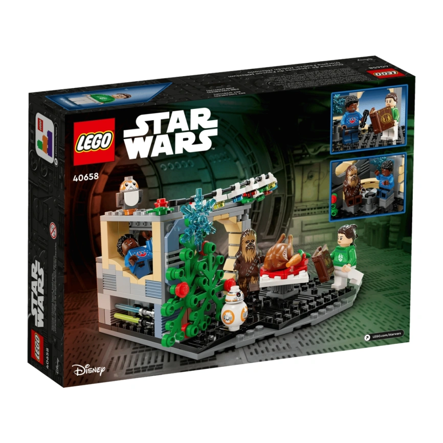 Конструктор LEGO Star Wars Millennium Falcon Holiday Diorama 40658 фото 3