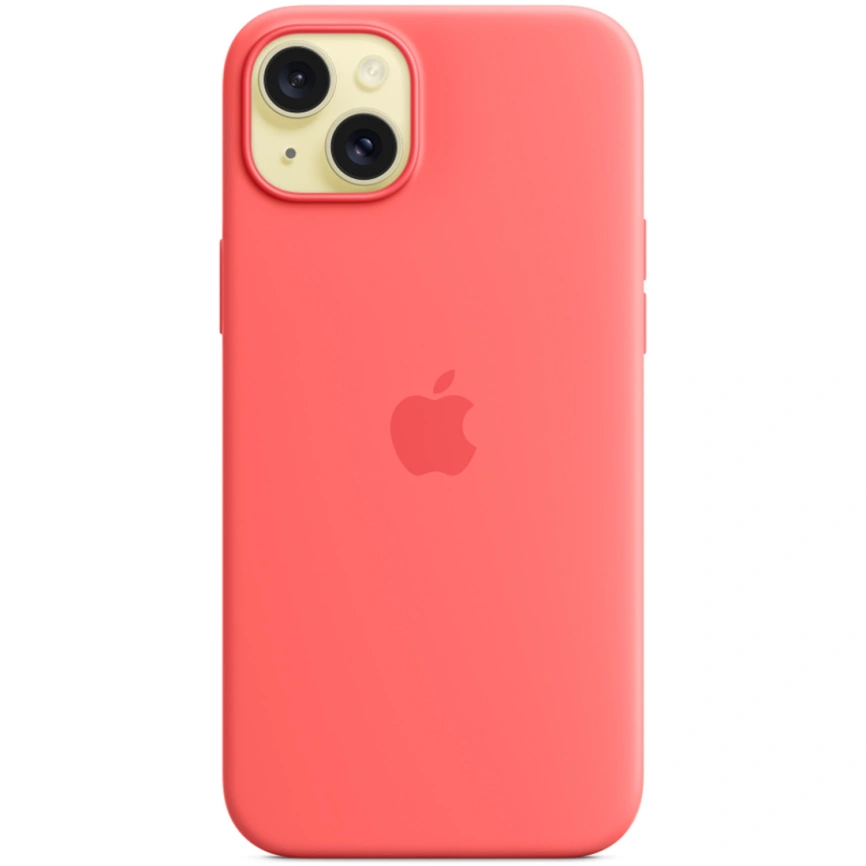 Силиконовый чехол Apple MagSafe для iPhone 15 Guava фото 4