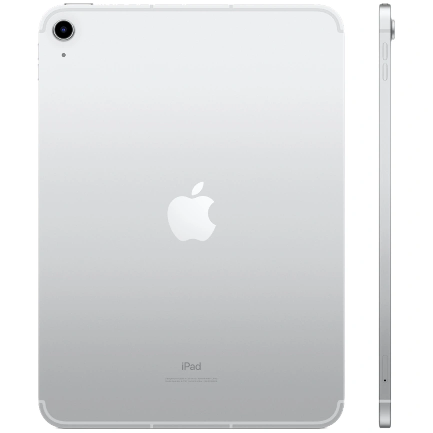 Планшет Apple iPad 10.9 (2022) Wi-Fi + Cellular 256Gb Silver (MQ6T3) фото 3