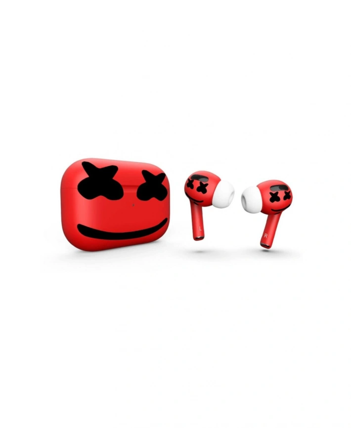 Наушники Apple AirPods Pro Color Smile Model Red фото 1