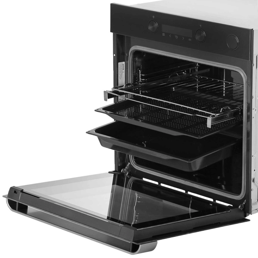 Электрический духовой шкаф Gorenje BSA6737ORAB Black/Stainless Steel фото 3