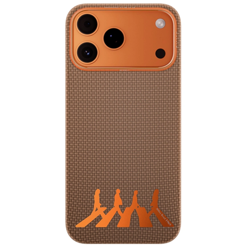 Чехол Airity Abbey Road 1969 Aramid Fiber Case для iPhone 17 Pro Max Abbey Orange фото 1
