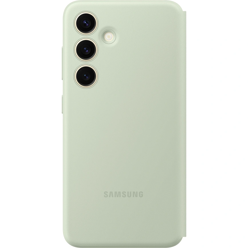 Чехол-книжка Samsung Smart View Wallet Case для S24 Light Green фото 2