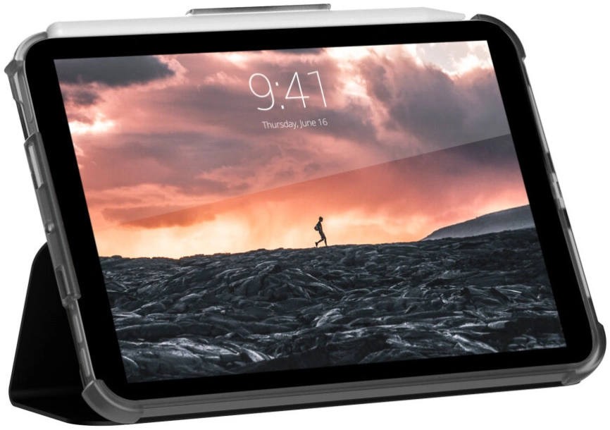 Чехол UAG Plyo для iPad Mini (2021), (123282114043) Black\Ice черный\прозрачный фото 8