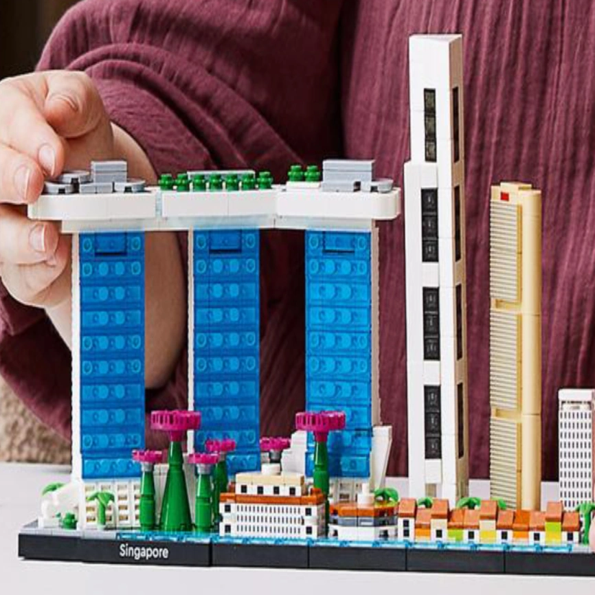 Конструктор LEGO Architecture Singapore 21057 фото 4