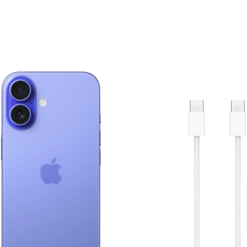 Смартфон Apple iPhone 16 128Gb eSim Ultramarine фото 5