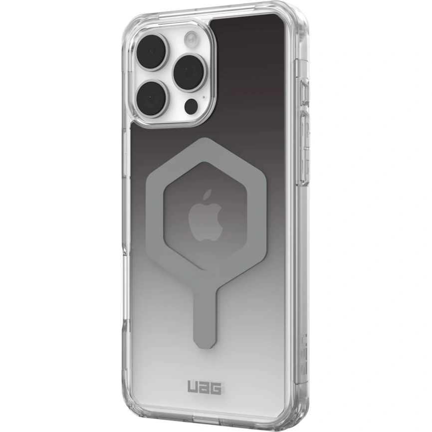 Чехол UAG MagSafe Plyo Limited Edition для iPhone 16 Pro Black/Clear Ombre фото 4