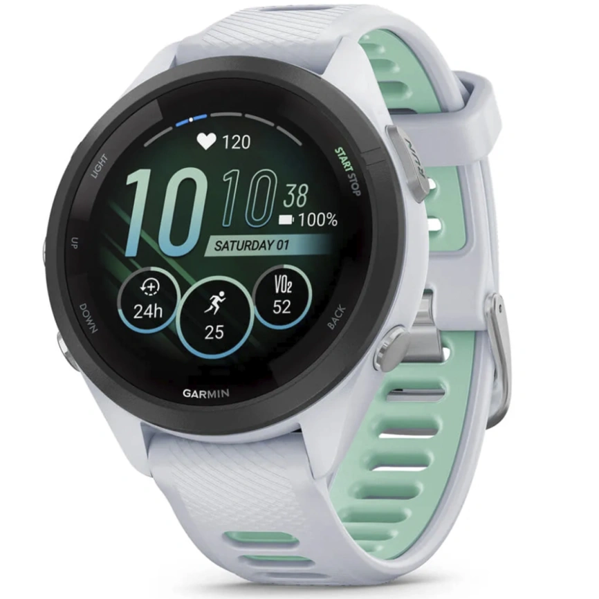 Умные часы Garmin Forerunner 265S (010-02810-14) Whitestone фото 1