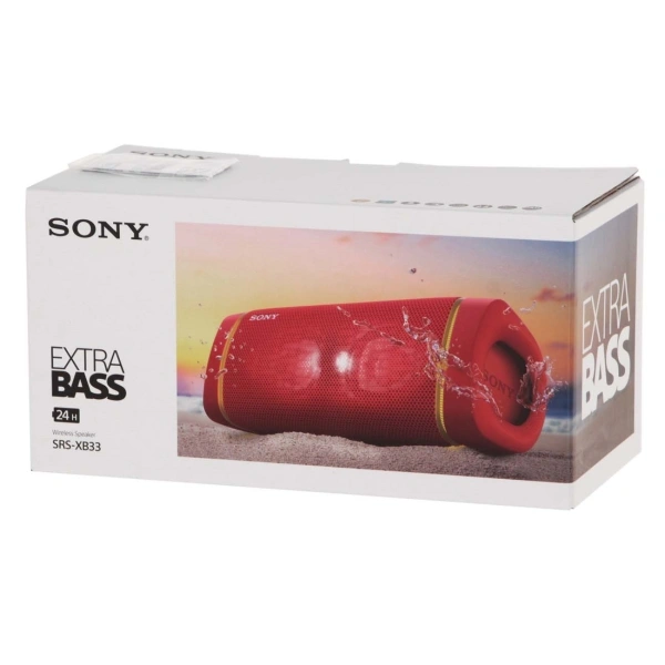 Беспроводная акустика Sony SRS-XB33 Red фото 7