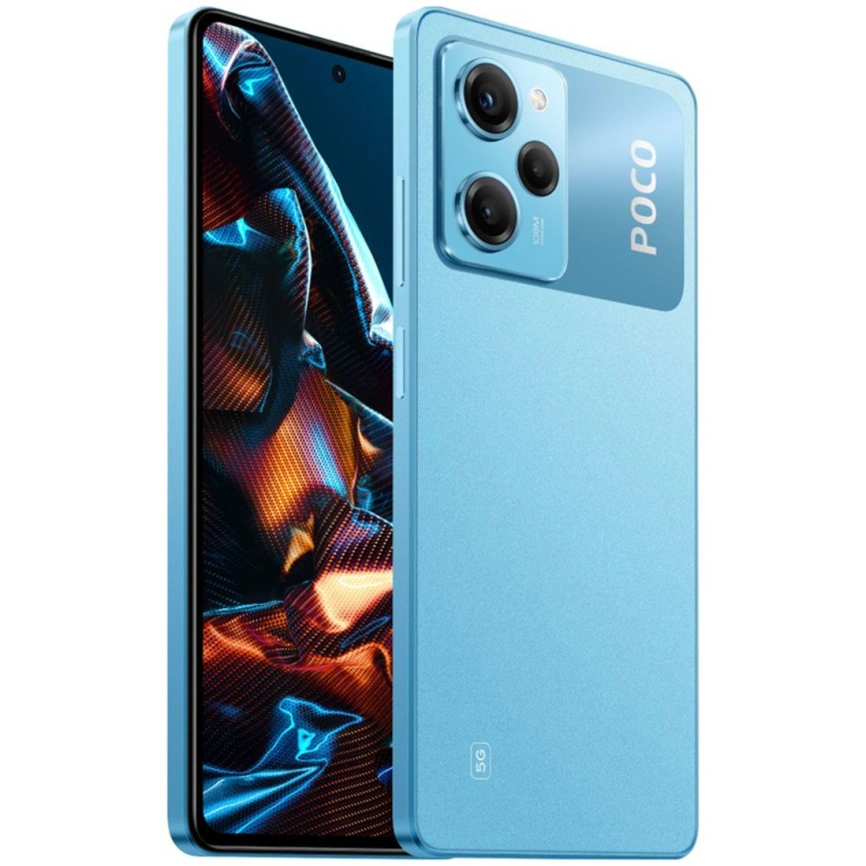Смартфон XiaoMi Poco X5 Pro 5G 8/256Gb Blue EAC фото 4