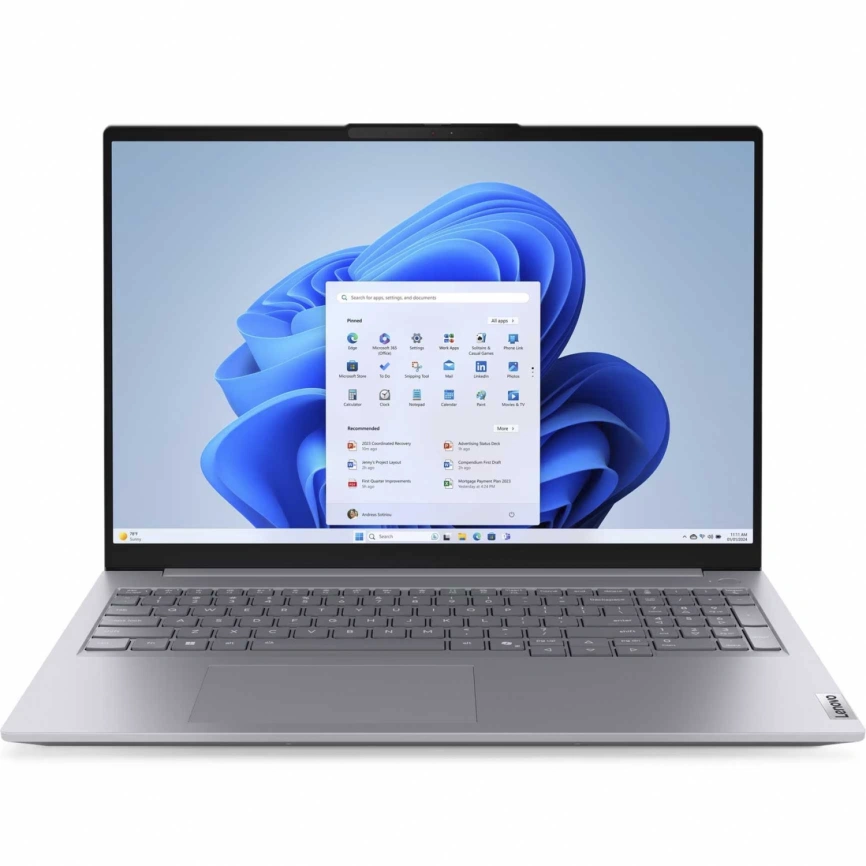 Ноутбук Lenovo ThinkBook 16 G8 IRL 16 IPS/ i5-210H/32GB/1TB SSD (21SH00JPGQ) Arctic Grey фото 1
