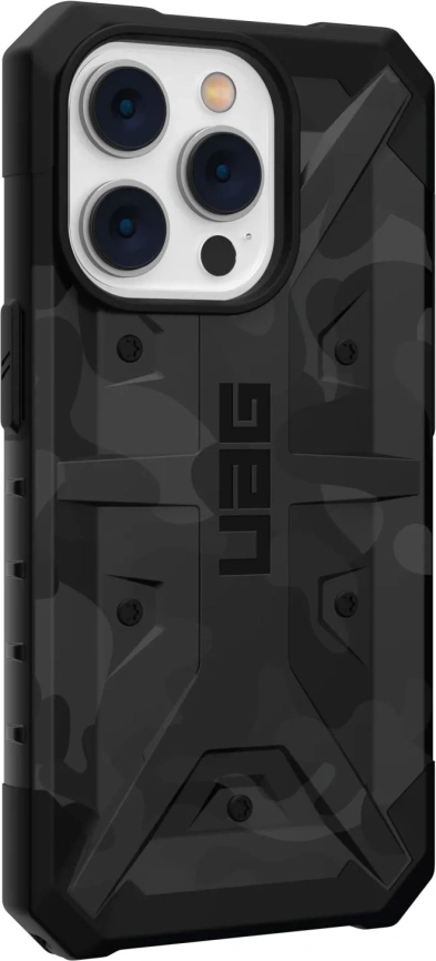 Чехол UAG Pathfinder SE для iPhone 14 Pro Black Midnight Camo фото 5