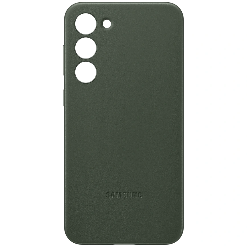 Чехол Samsung Series для Galaxy S23 Leather Case Green фото 1