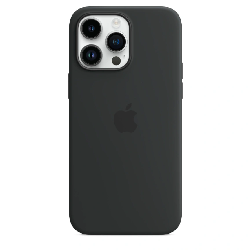 Силиконовый чехол Apple MagSafe для iPhone 14 Pro Max Midnight фото 3