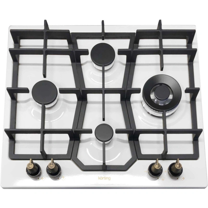Газовая варочная панель Korting HG 631 CTRI Antique White фото 1
