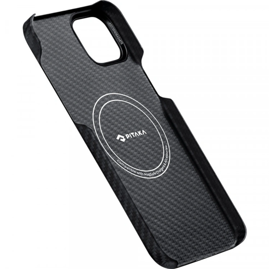 Чехол Pitaka MagEZ Case 4 для iPhone 15 Plus Black/Grey фото 3