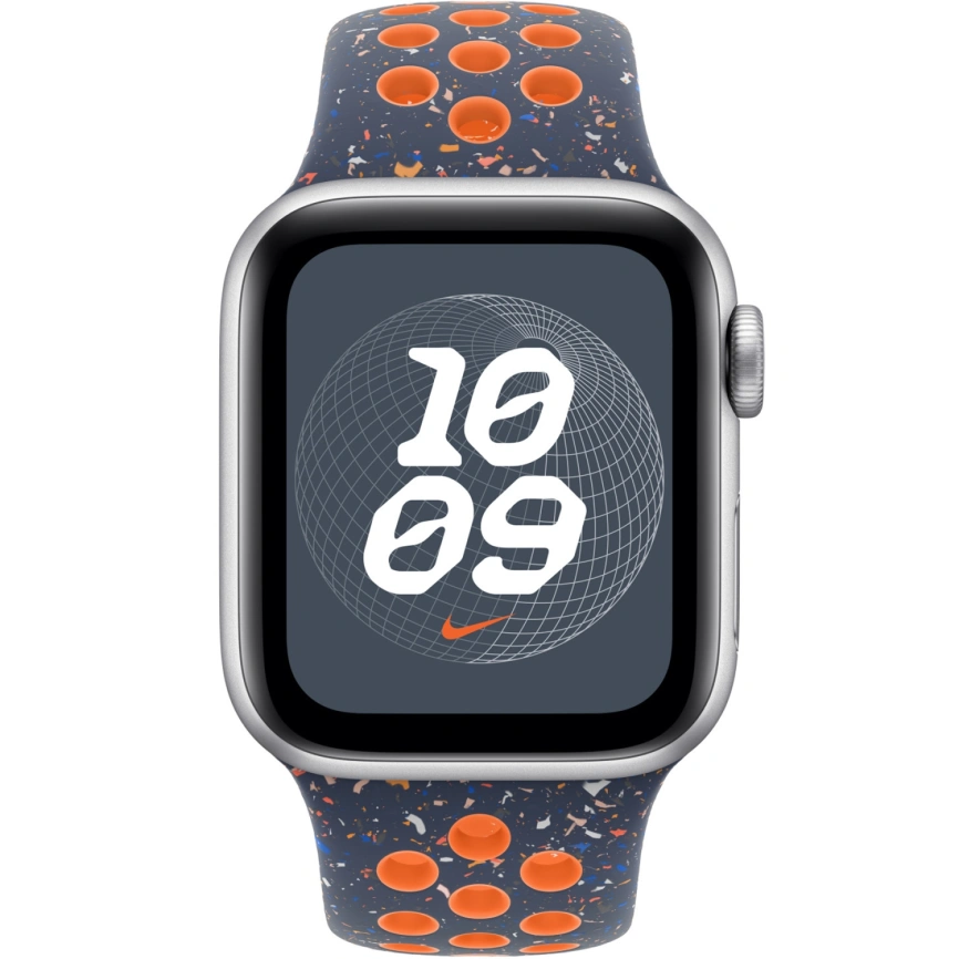 Ремешок Apple Watch 42mm Blue Flame Nike Sport Band S/M фото 3