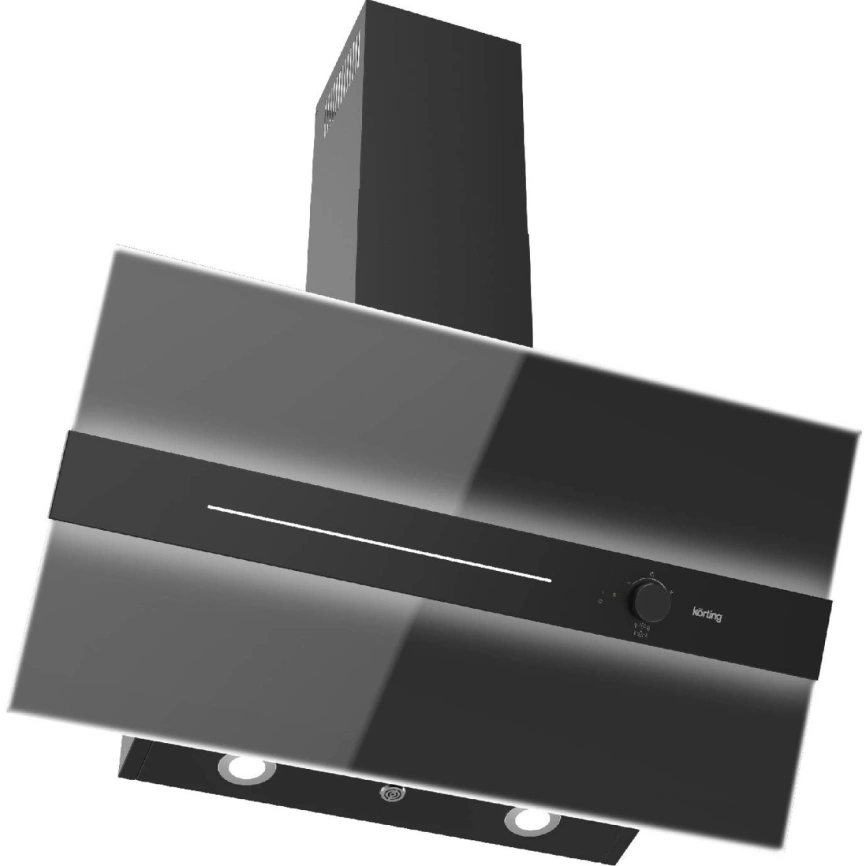 Встраиваемая вытяжка Korting KHC 99799 AGN Black фото 4