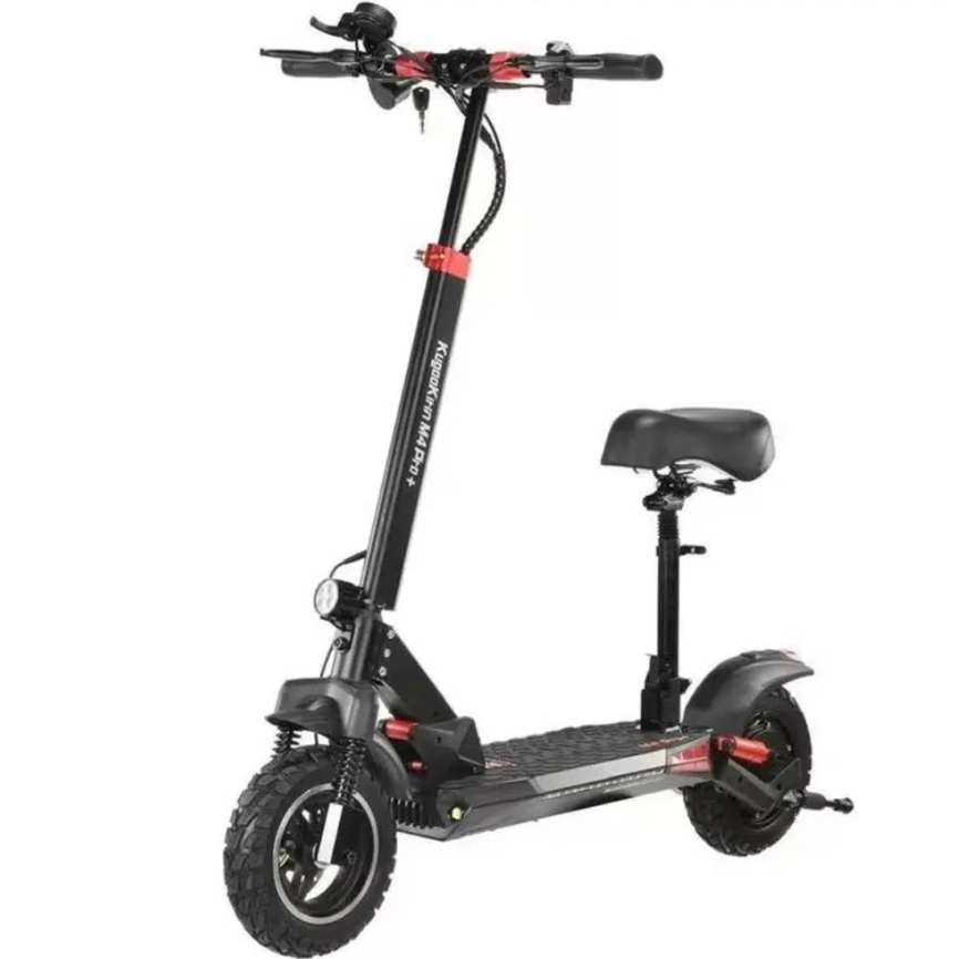 Электросамокат Kugoo Kirin M4 Pro Plus Black фото 1