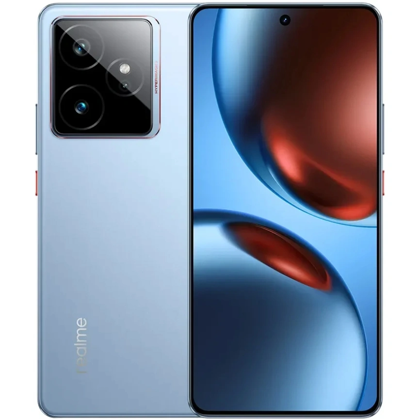 Смартфон Realme GT7 12/256Gb IceSense Blue фото 1