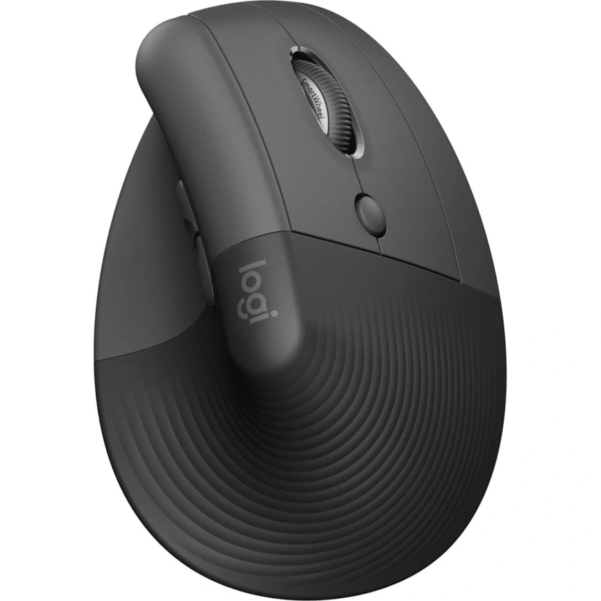 Беспроводная мышь Logitech Lift Vertical Ergonomic Mouse Graphite (910-006485) фото 1