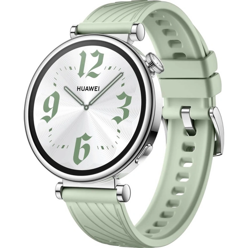 Смарт-часы Huawei Watch GT 4 41mm Green Fluoroelastomer Strap (55020CER) фото 1
