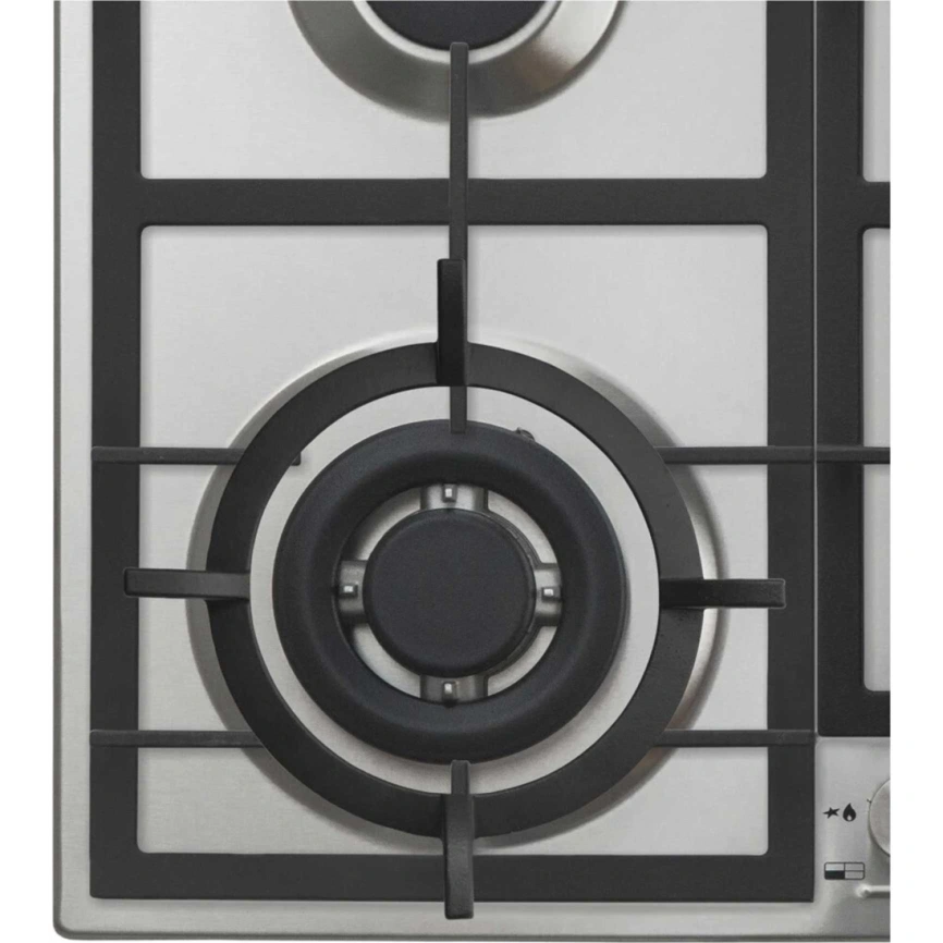 Газовая варочная панель Korting HG 665 CTX Stainless Steel фото 3