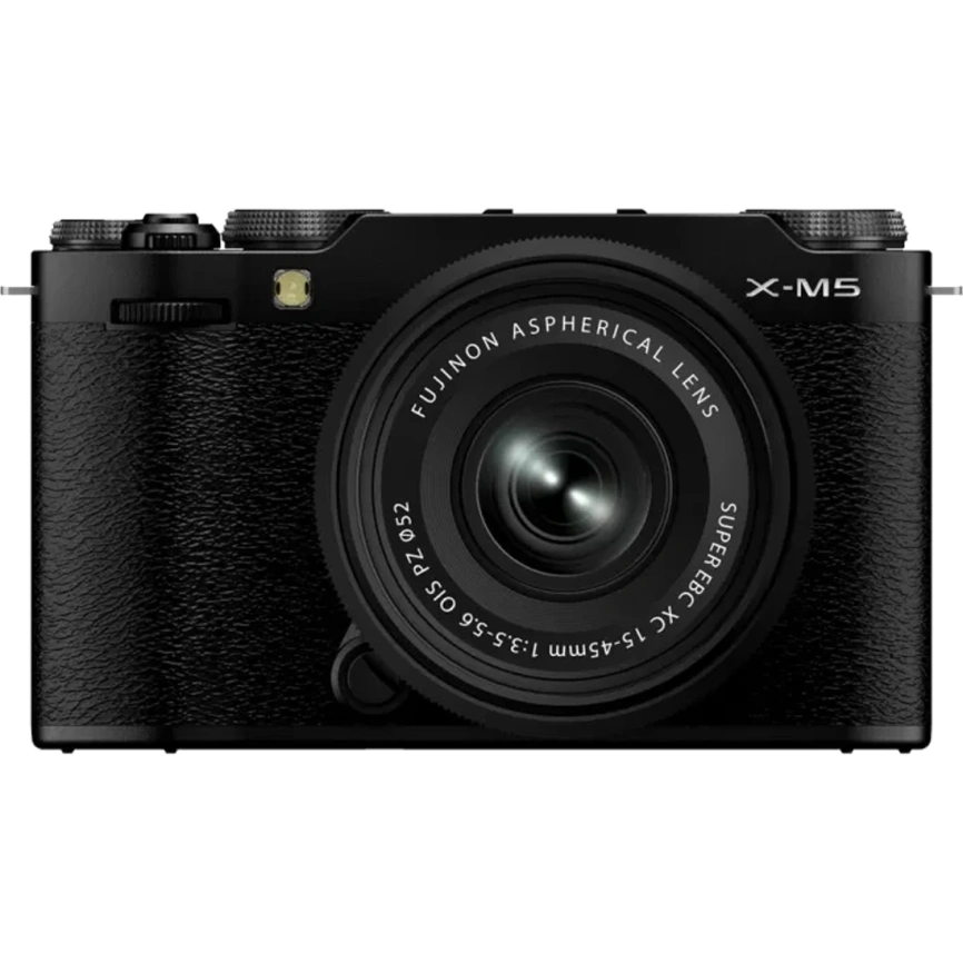 Фотоаппарат со сменной оптикой Fujifilm X-M5 Kit XC 15-45mm OIS PZ Black фото 1