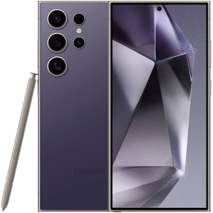Смартфон Samsung Galaxy S24 Ultra SM-S928B 12/256Gb Titanium Violet EAC фото 1