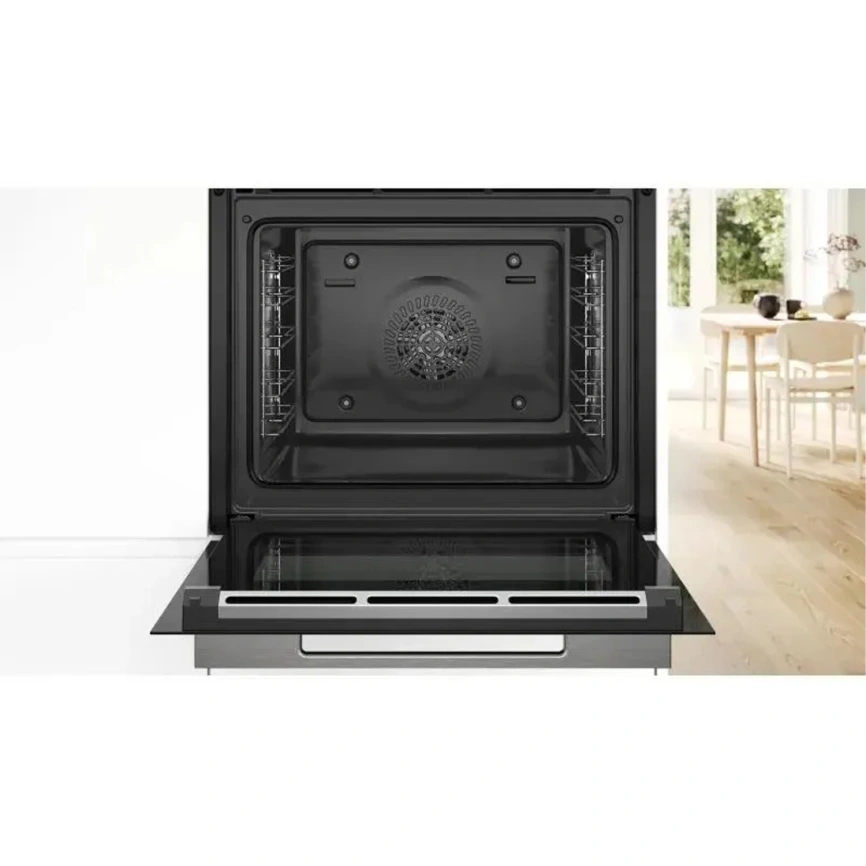 Электрический духовой шкаф Bosch Serie 8 HBG7221B1 Black фото 4