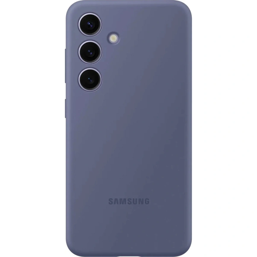 Чехол Samsung Silicone Case для S24 Blue фото 1