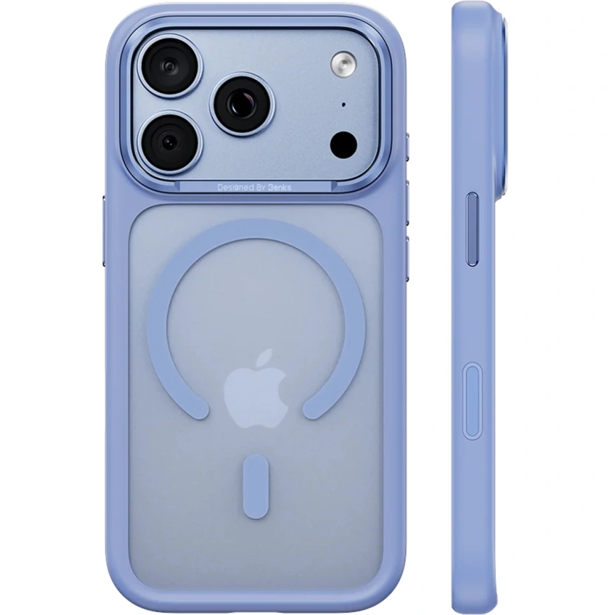Чехол Benks Mist Protective Case MagSafe для iPhone 18 Pro Max Blue фото 1